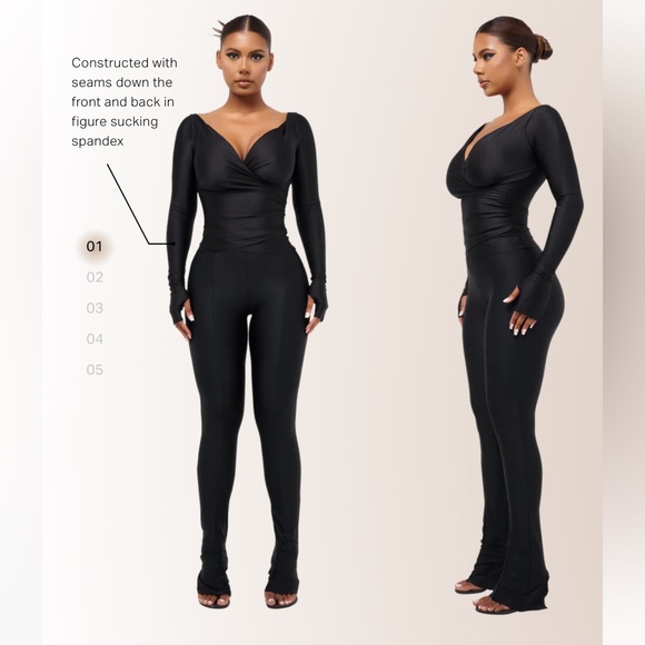 Coucoo LANAI SET- SQUID INK - Picture 3 of 5